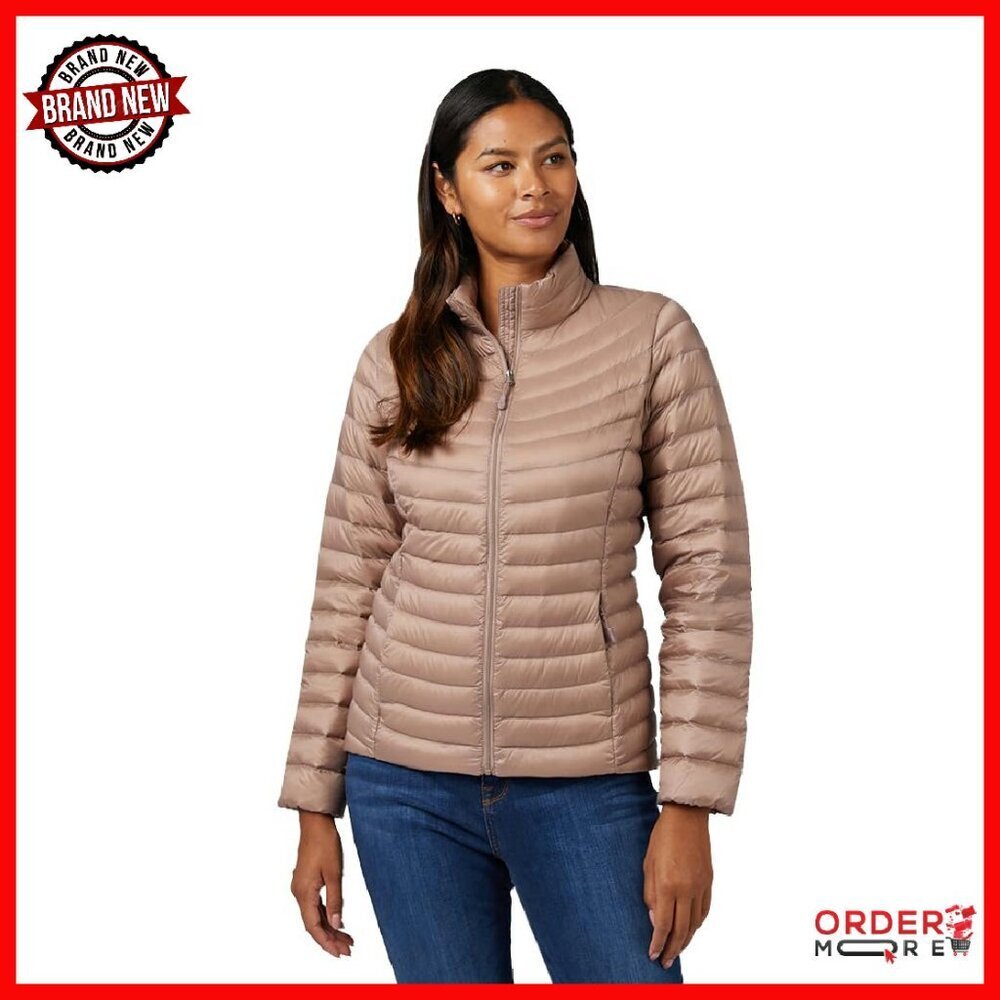 Ultra-Light Down Packable Puffer Jacket - Water-Resistant Travel